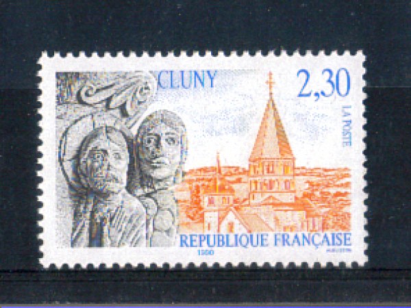 1990 - LOTTO/FRA2649N - FRANCIA - ABBAZIA DI CLUNY - NUOVO