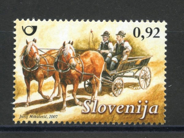 2007 - SLOVENIA - MEZZI DI TRASPORTO - NUOVO - LOTTO/34355