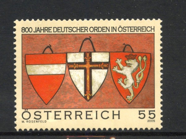 2005 - AUSTRIA - LOTTO/42063 - ORDINE TEUTONICO - NUOVO