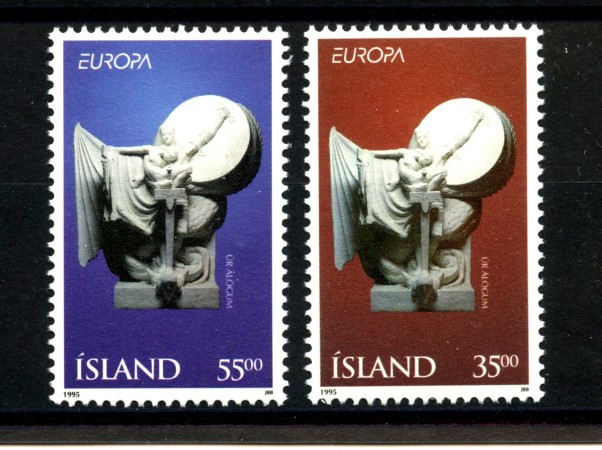 1995 - ISLANDA - LOTTO/41129 - EUROPA 2v. - NUOVI