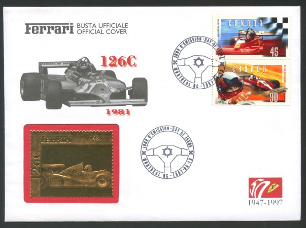 1997 - CANADA - FERRARI BUSTA UFFICIALE - LOTTO/37488