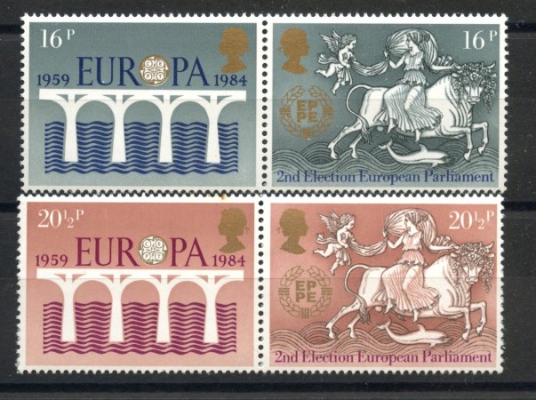 1984 - LOTTO/41284 - GRAN BRETAGNA - EUROPA 4v. - NUOVI