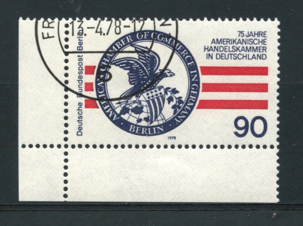 1978 - LOTTO/15613U  - BERLINO - CAMERA DI COMMERCIO AMERICANA - USATO
