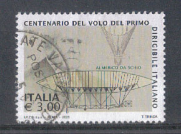 2005 - LOTTO/7518U - REPUBBLICA - PRIMO DIRIGIBILE - USATO