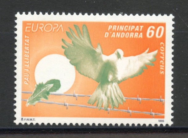 1995 - ANDORRA SPAGNOLA - LOTTO/41132 - EUROPA - NUOVO