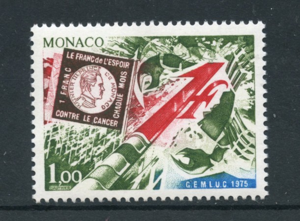 1975 - LOTTO/17380 - M0NACO - LOTTA AL CANCRO - NUOVO