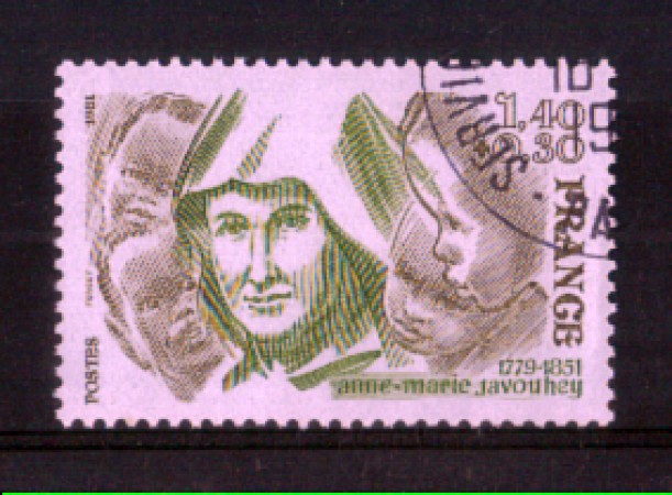 1981 - LOTTO/FRA2150U - FRANCIA - A.M.JAVOUHEY USATO