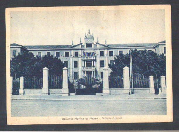 MARINA DI MASSA APUANIA - 1940 - COLONIA SENESE