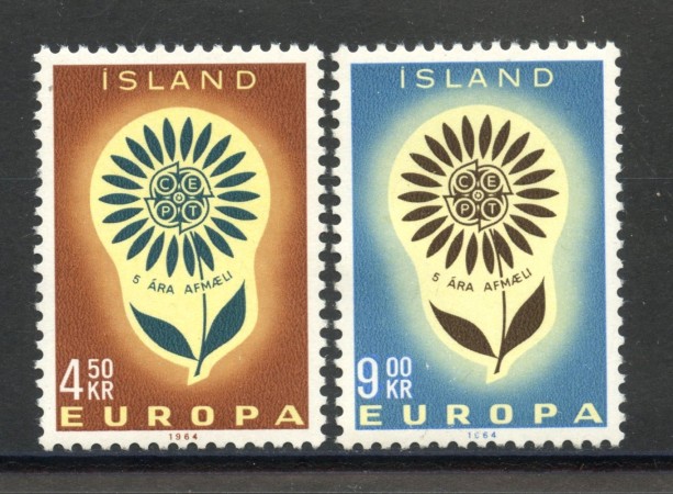 1964 - ISLANDA - LOTTO/41178 - EUROPA 2v. - NUOVI