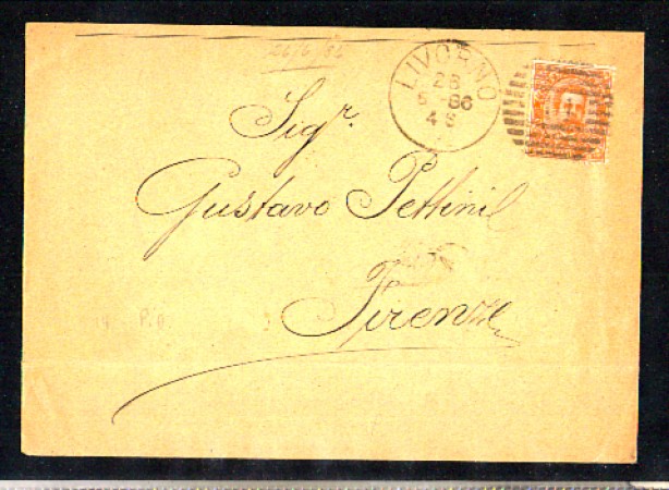 LIVORNO - 1886 - LOTTO/1625