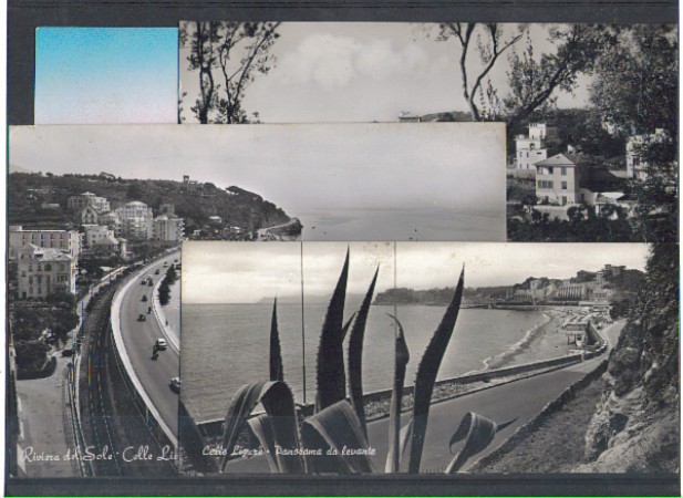 CELLE LIGURE - LOTTO/1333 - 7 CARTOLINE VIAGGIATE ANNI 60