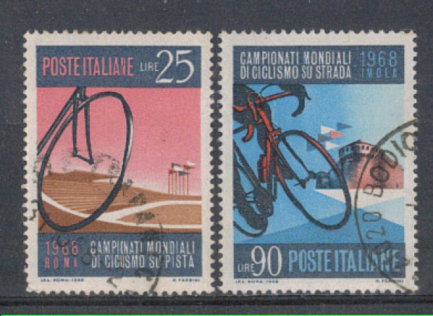 1968 - LOTTO/6506U - REPUBBLICA - CAMPIONATI CICLISMO USATI