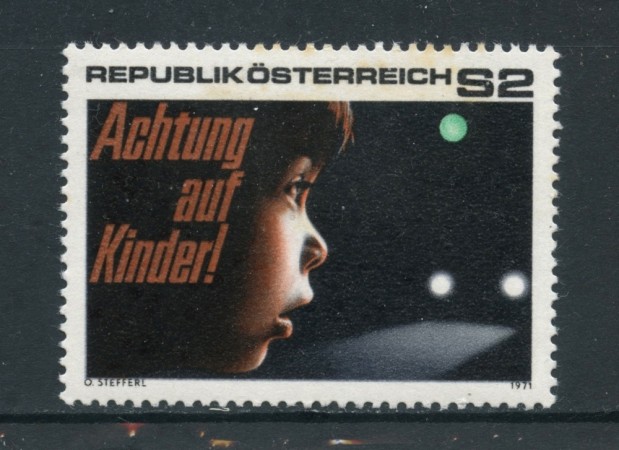 1971 - AUSTRIA - SICUREZZA DELLA STRADA - NUOVO - LOTTO/27967