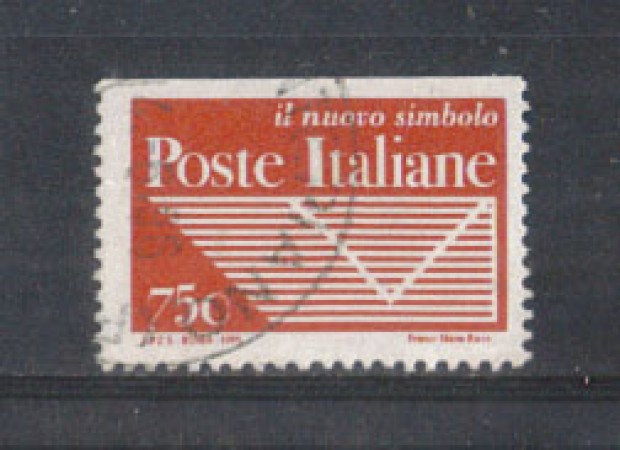1995 - LOTTO/REP2229AU - REPUBBLICA - 750 L. ENTE POSTE - USATO