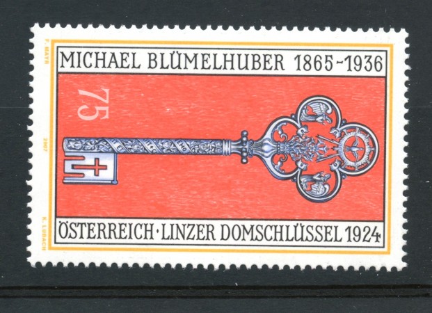 2007 - AUSTRIA - MICHAEL  BLUMELHUBER - NUOVO - LOTTO/33381