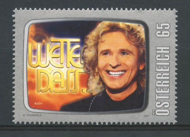 2007 - AUSTRIA - THOMAS GOTTSCHALK - NUOVO - LOTTO/33386