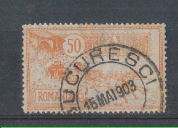 1903 - LOTTO/4966 - ROMANIA -50b. HOTEL DELLA POSTA