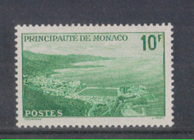 1939 - LOTTO/8566L - MONACO - 10 Fr. VERDE VEDUTE