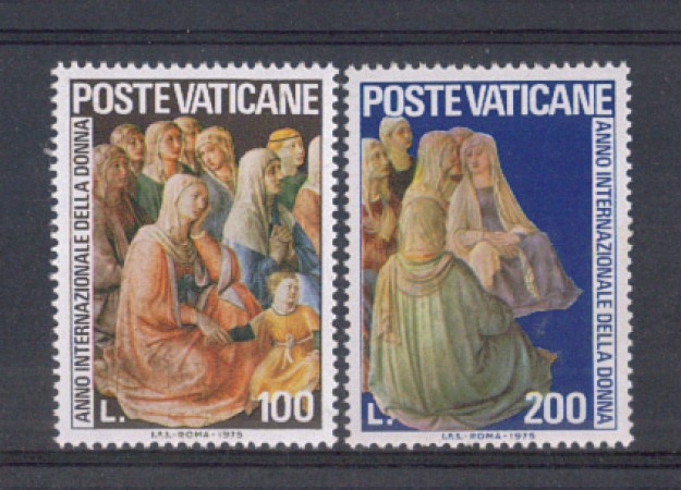 1975 - LOTTO/5959 - VATICANO - ANNO DELLA DONNA
