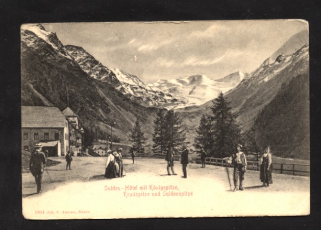 SULDEN (SOLDA - BZ) - LOTTO/10487 - HOTEL MIT KONIGSPITZE