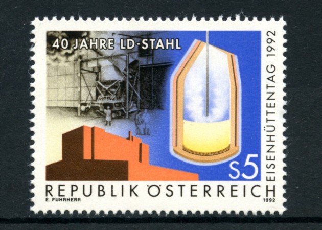 1992 - LOTTO/16430 - AUSTRIA - CONGRESSO SIDERURGICO - NUOVO