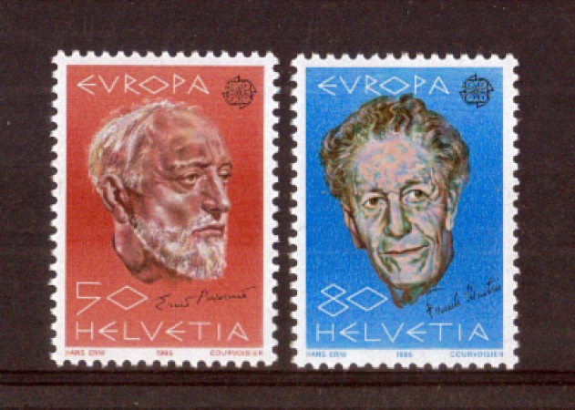 1985 - LOTTO/SVI1224CPN - SVIZZERA - EUROPA 2v. - NUOVI
