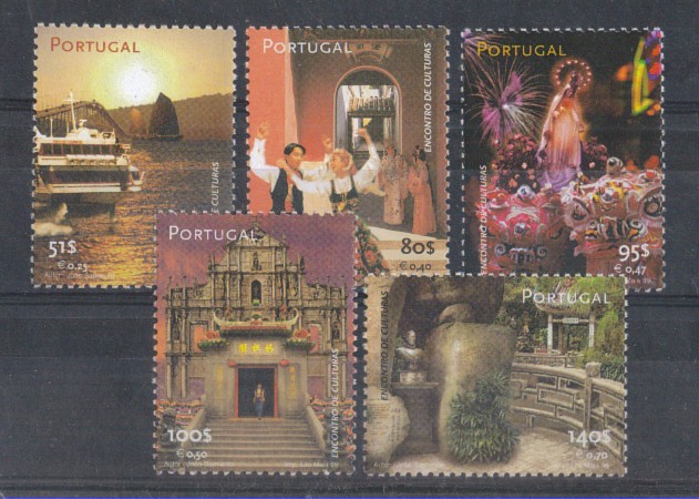 1999 - LOTTO/POR2324 - PORTOGALLO - INCONTRO CULTURE 5v.