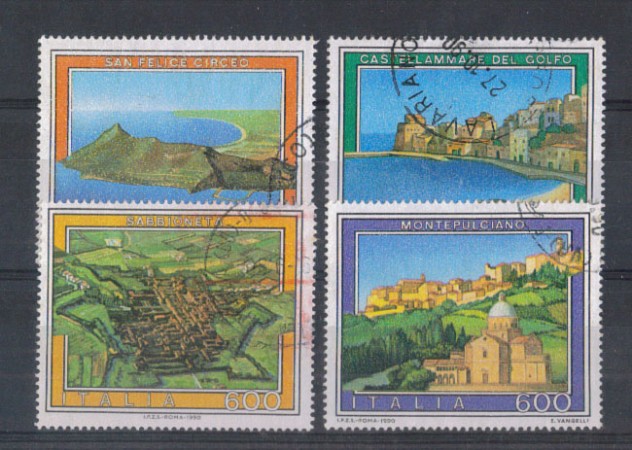 1990 - LOTTO/6935U - REPUBBLICA - TURISTICA 17° - USATI