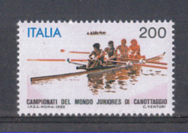 1982 - LOTTO/6769 - REPUBBLICA - CANOTTAGGIO