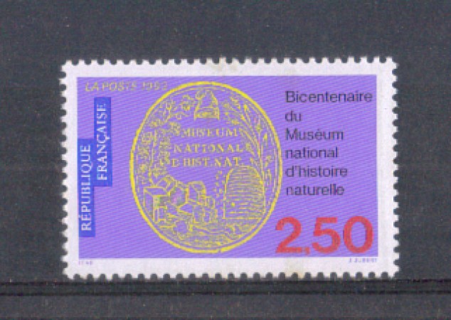 1993 - LOTTO/FRA2804 - FRANCIA - MUSEO DI STORIA NATURALE 1v. NUOVO