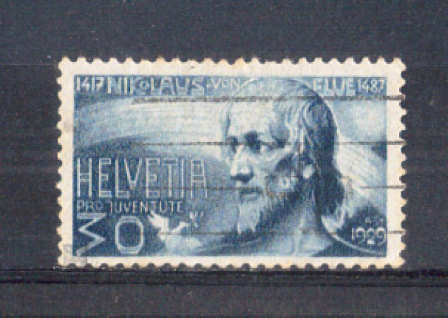 1929 - LOTTO/SVI238U - SVIZZERA - 30+10c. PRO JUVENTUTE - USATO