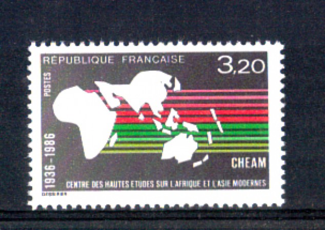 1986 - LOTTO/FRA2411N - FRANCIA - CENTRO STUDI AFRICA E ASIA - NUOVO
