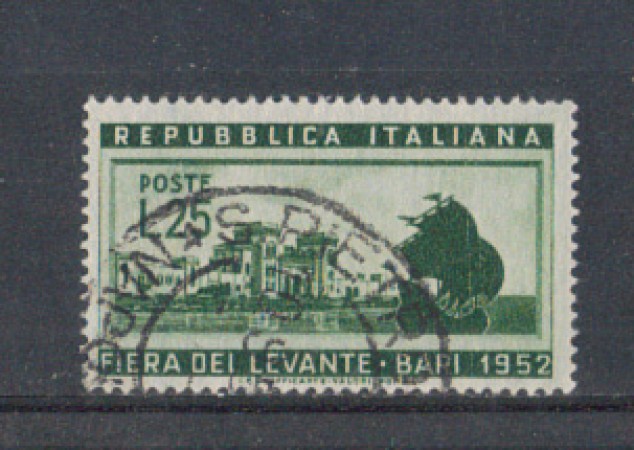 1952 - LOTTO/6185U - REPUBBLICA - FIERA DEL LEVANTE USATO
