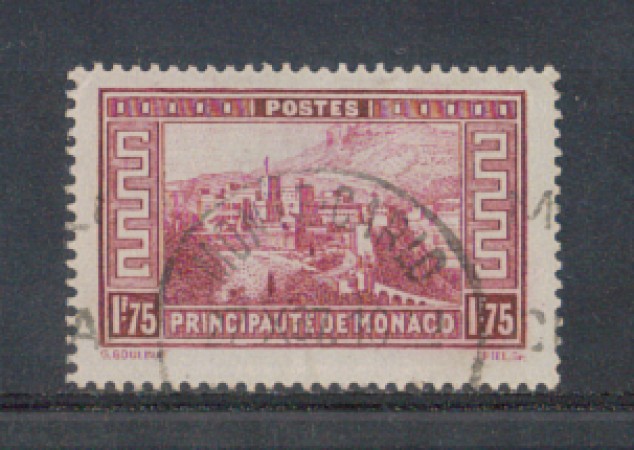1933 - LOTTO/8542UL - MONACO - 1,75 Fr. VEDUTE - USATO