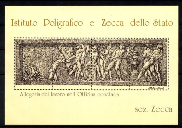 ITALIA - LOTTO/48564 - FOGLIETTO ERINNOFILO - ISTITUTO POLIGRAFICO E ZECCA DELLO STATO