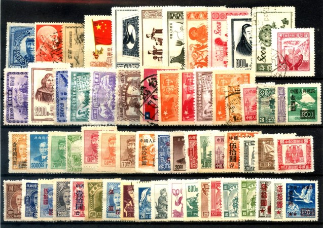 CINA - OLTRE 110 FRANCOBOLLI DIFFERENTI NUOVI E/O USATI - LOTTO/32051