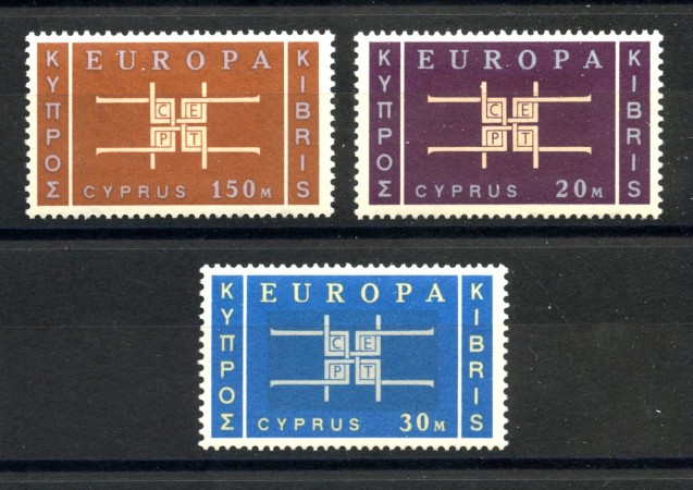 1963 - CIPRO - LOTTO/41163 - EUROPA 3v. - NUOVI