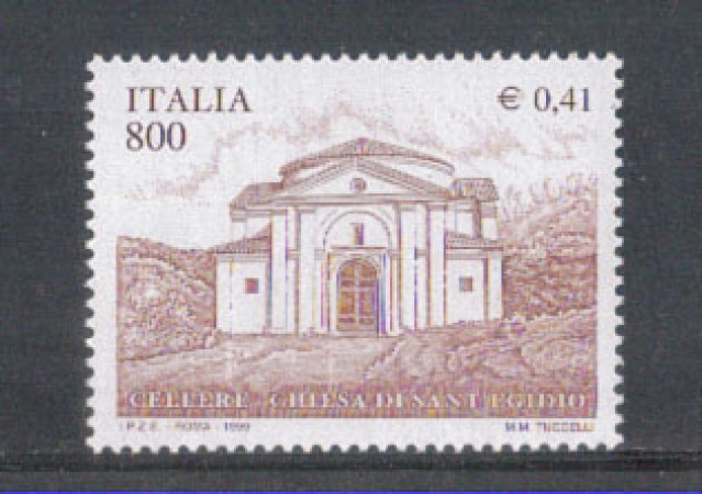 1999 - LOTTO/7224 - REPUBBLICA - CHIESA DI S.EGIDIO