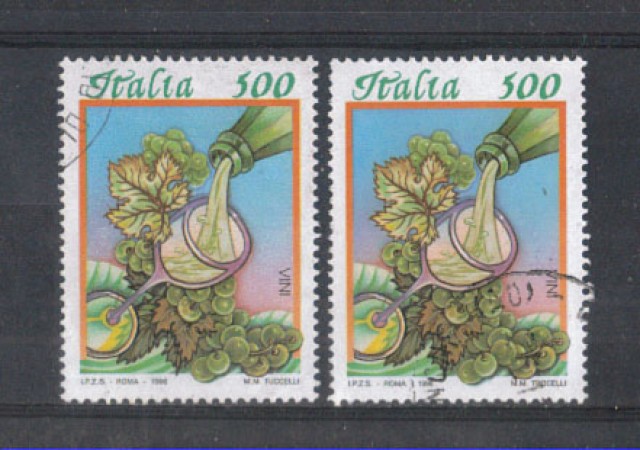 1996 - LOTTO/7093U - REPUBBLICA - CIBI ITALIANI - USATI