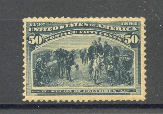 1893 - STATI UNITI - LOTTO/41533 - 50 CENT. ESPOSIZIONE COLOMBIANA - NUOVO 