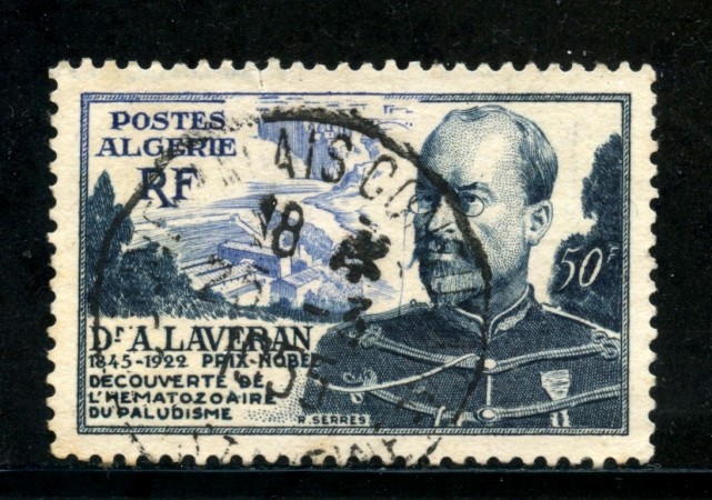 1953 - ALGERIA - 50 Fr. A.LAVERAN - USATO - LOTTO/29961