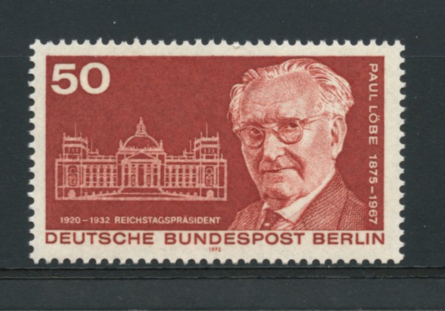 1975 - LOTTO/15592 - BERLINO - PAUL LOBE - NUOVO