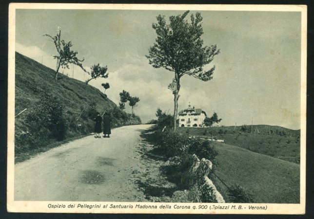SPIAZZI (VR) - 1948 - LOTTO/20815GA - OSPIZIO DEI PELLEGRINI AL SANTUARIO - VIAGGIATA