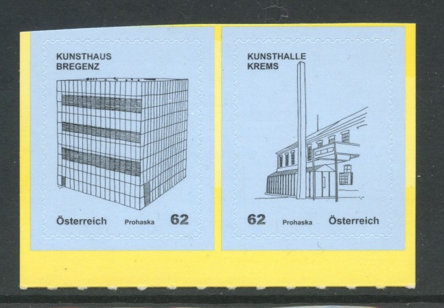 2011 - AUSTRIA - MUSEI D'ARTE 2v.  - NUOVI - LOTTO/33578