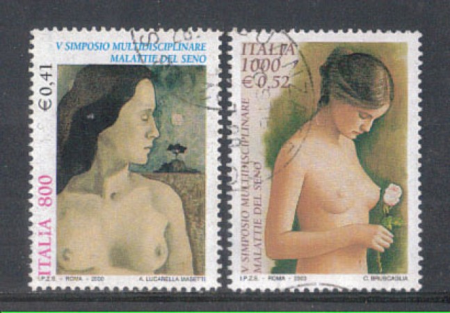 2000 - LOTTO/7260U - REPUBBLICA - MALATTIE DEL SENO - USATI