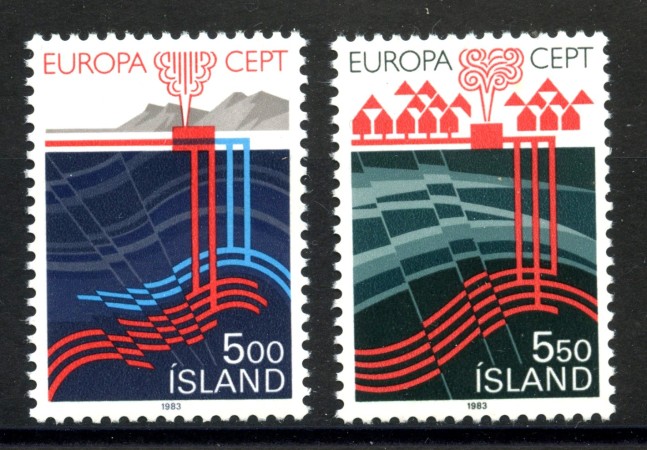 1983 - ISLANDA - LOTTO/41337 - EUROPA 2v. - NUOVI