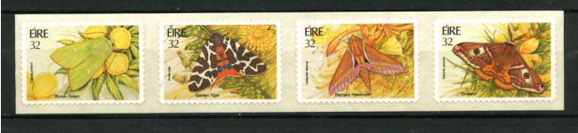1994 - LOTTO/19452AU - IRLANDA - FARFALLE 4v. - AUTOADESIVI