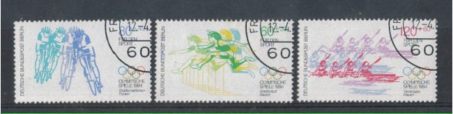 1984 - LBF/2102 - BERLINO - AIUTO ALLO SPORT 3v.