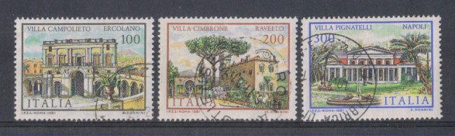 1981 - LOTTO/6753U - REPUBBLICA - VILLE 2° SERIE - USATI