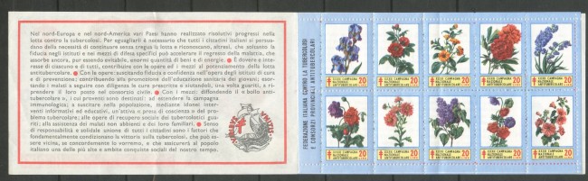 1969 - CHIUDILETTERA -  LOTTO/31711 - 32 CAMPAGNA ANTITUBERCOLARE - LIBRETTO NUOVO - 
